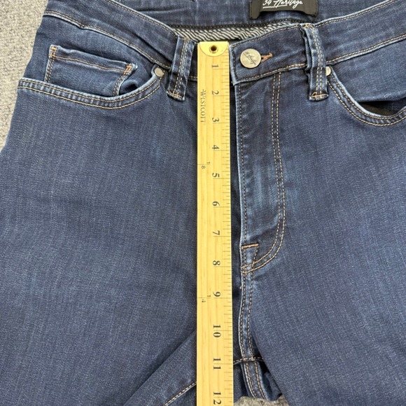 34 Heritage Jeans Mens 34/32 (Fits 32x30) Charisma Straight Denim Dark Wash - Picture 10 of 13